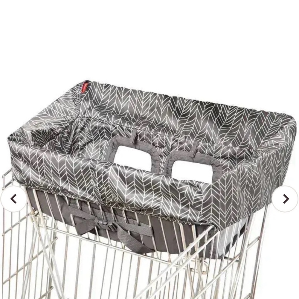 SKIP HOP - SHOPPING CART COVER, GREY FEATHER